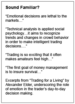 Excerpts from Trading for a Living by Alexander Elder